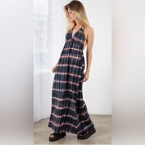 Love stitch tye dye maxi dress size medium